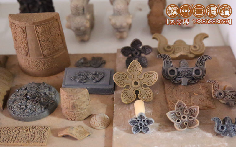 曾侯乙編鐘的模具 曾侯乙編鐘的模具