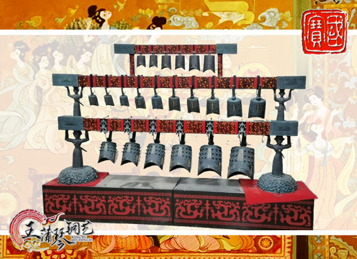 22件C型編鐘、小型演奏級、F調(diào)主旋律