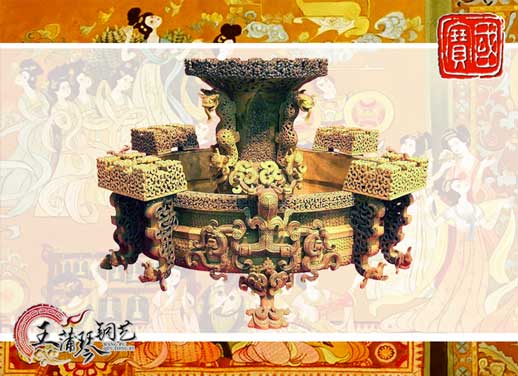 銅尊盤(pán)，曾侯乙尊盤(pán)，國(guó)寶級(jí)文物之一