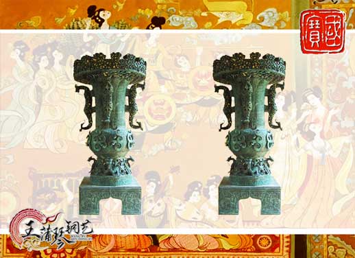 曾侯乙銅尊，武漢東湖賓館雕塑